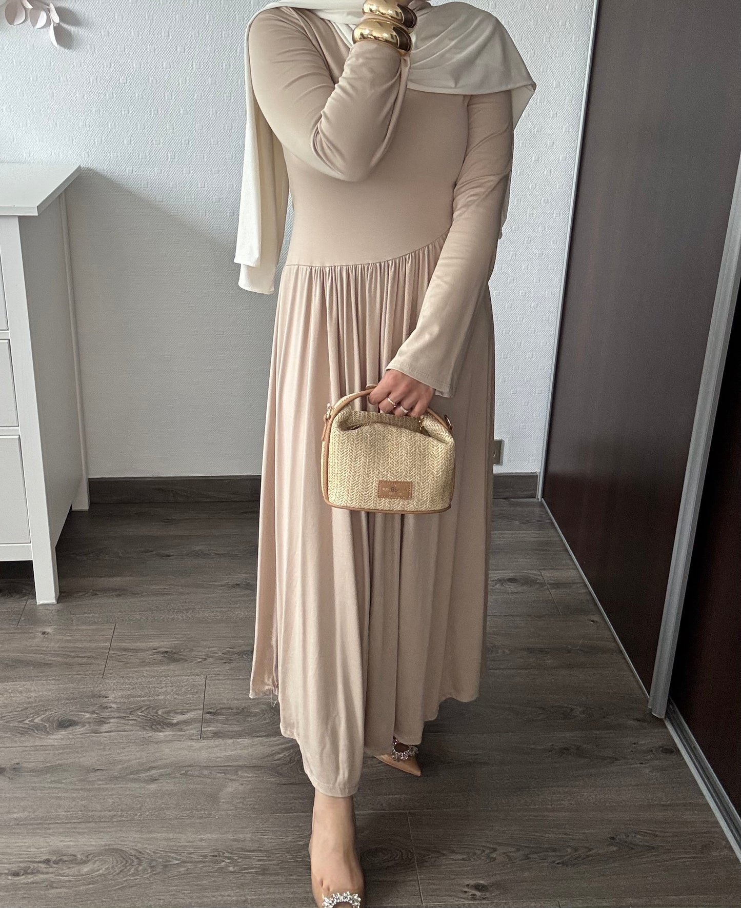 ROBE ROSALIA BEIGE