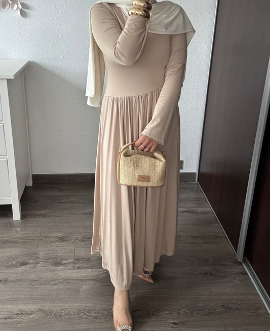 ROBE ROSALIA BEIGE