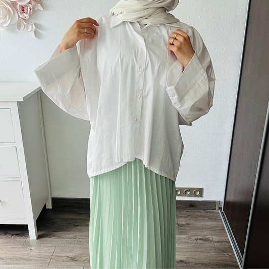 CHEMISE COTON BLANCHE