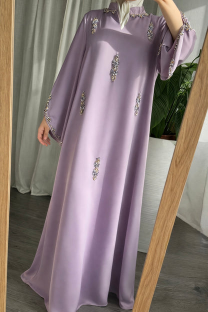 Abaya Ouihem perlée main