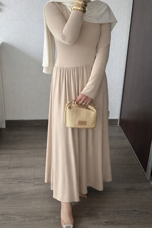 ROBE ROSALIA BEIGE