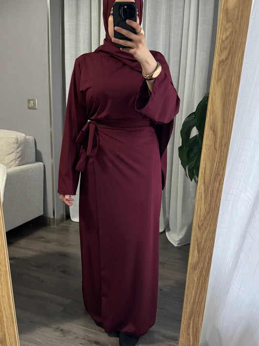 BURKINI 4 Teile BORDEAUX