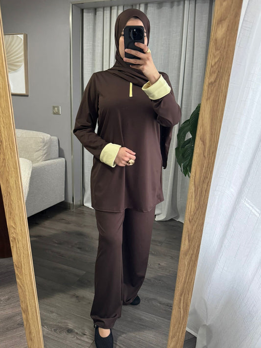 BURKINI SPORT CHIC BRAUN