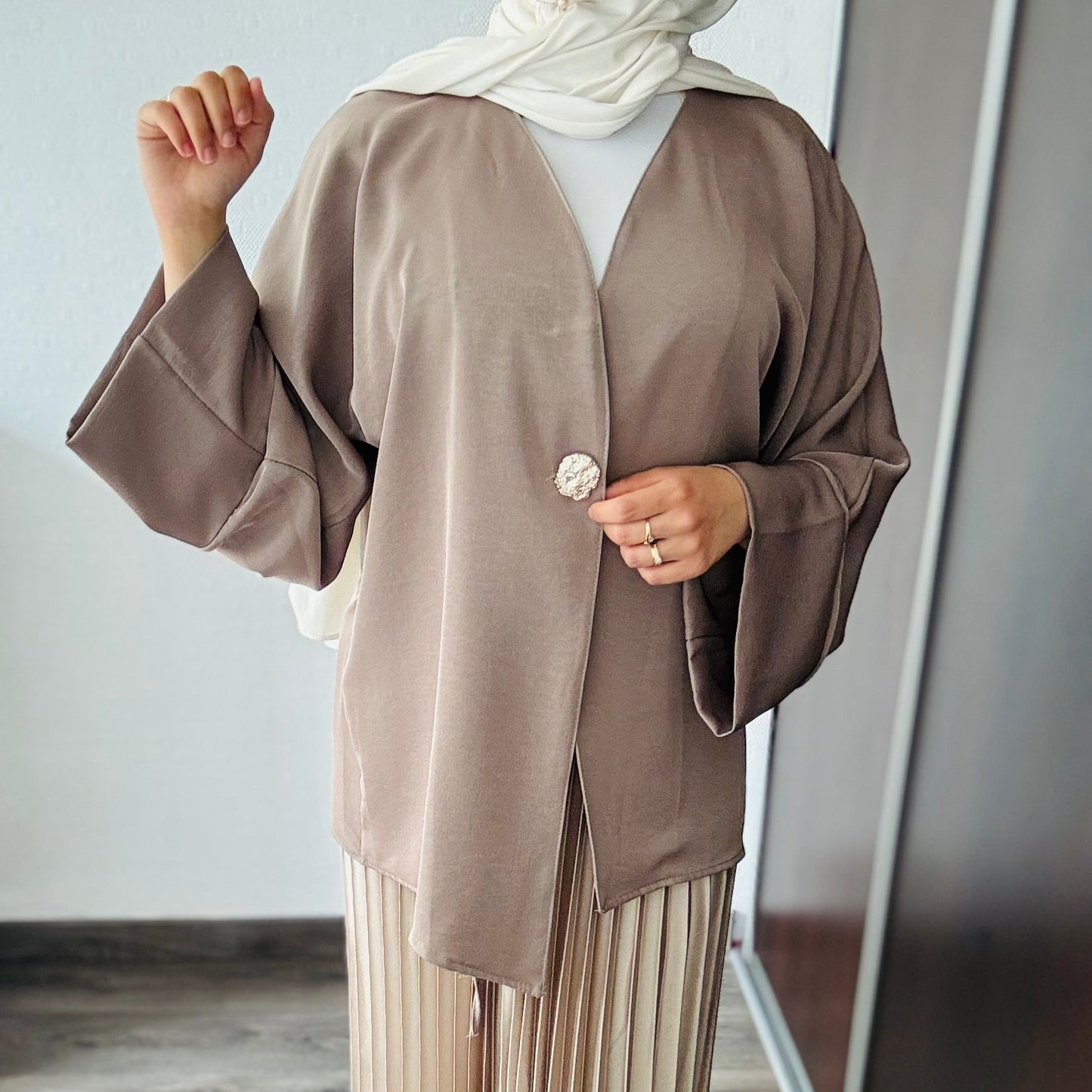 VESTE CACHE COEUR NOUR